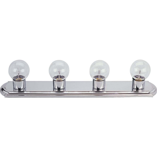 Canarm Bulb Chrome Vanity Bath Light Bar IVLBS1407