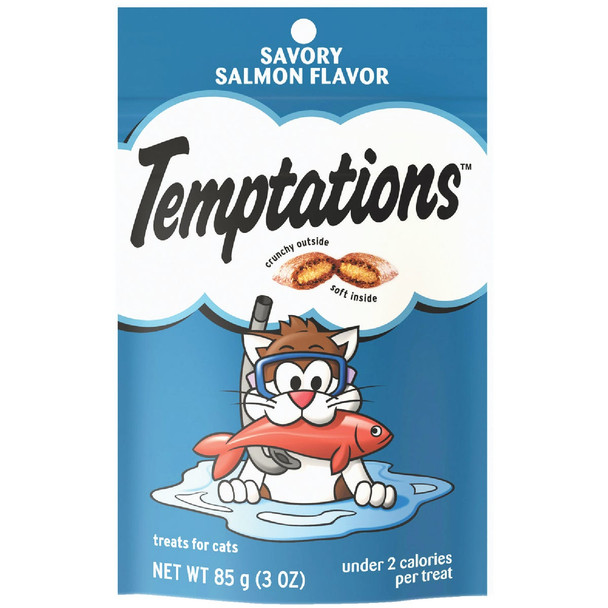 Temptations Savory Salmon 3 Oz. Cat Treat 798465