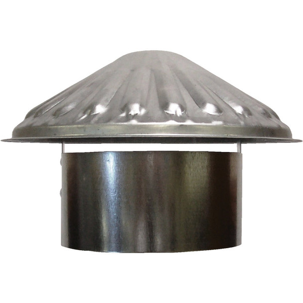 S & K Galvanized Steel 6 In. x 9-1/2 In. Vent Pipe Cap D-286