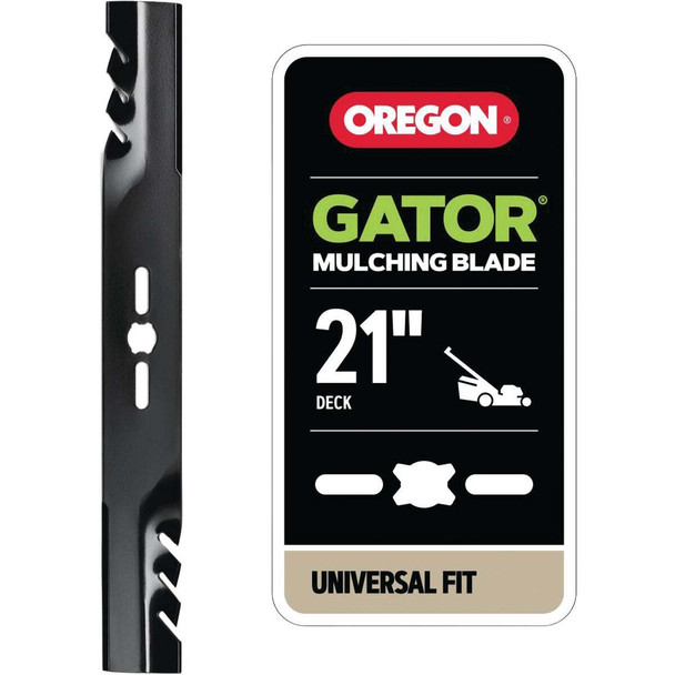 Oregon 21 In. 3-in-1 Universal Fit Gator Lawn Mower Blade UW-21-1G