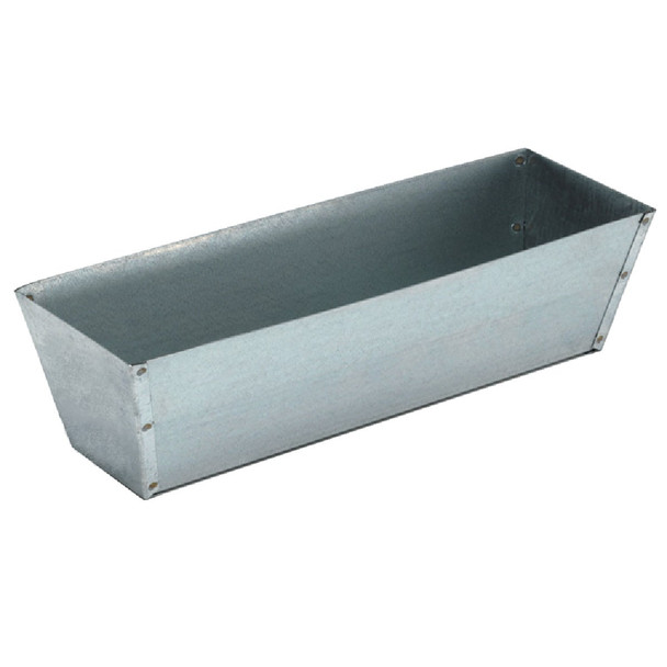 Marshalltown 14 In. Galvanized Steel Mud Pan 16392 Marshalltown 14 In. Galvanized Steel Mud Pan 16392