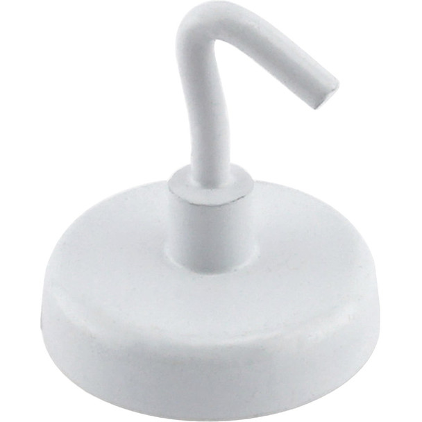 Master Magnetics 1-1/4 in. 14 Lb. Magnet Hooks (2-Pack) 07291