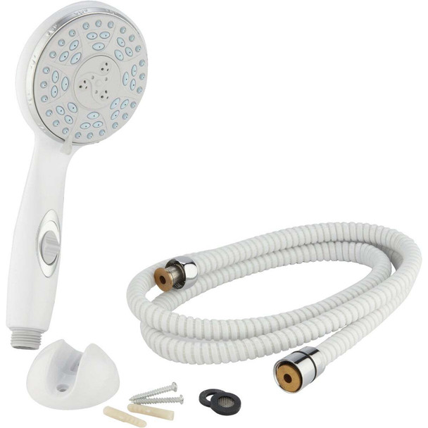 Camco Built-in Connector 60 In. Marine & RV Showerhead 43714