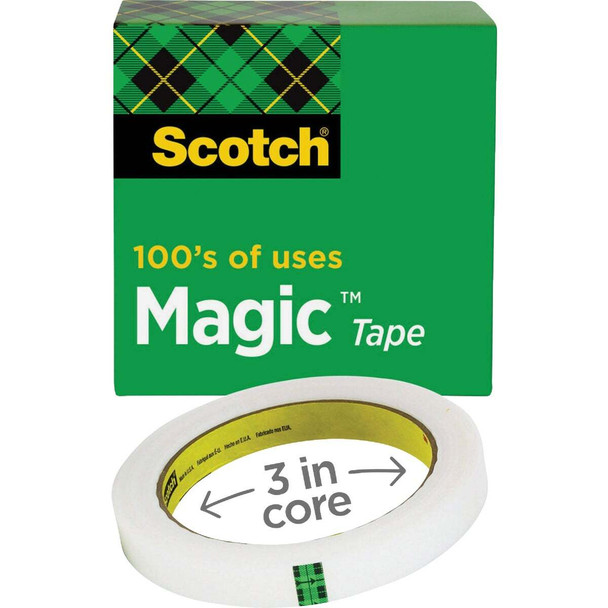 Scotch Magic Tape Refill, 1 In. x 2592 In. 810-72