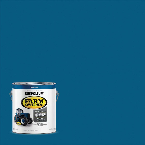 Rust-Oleum 1 Gallon Ford Blue Gloss Farm & Implement Enamel 280172