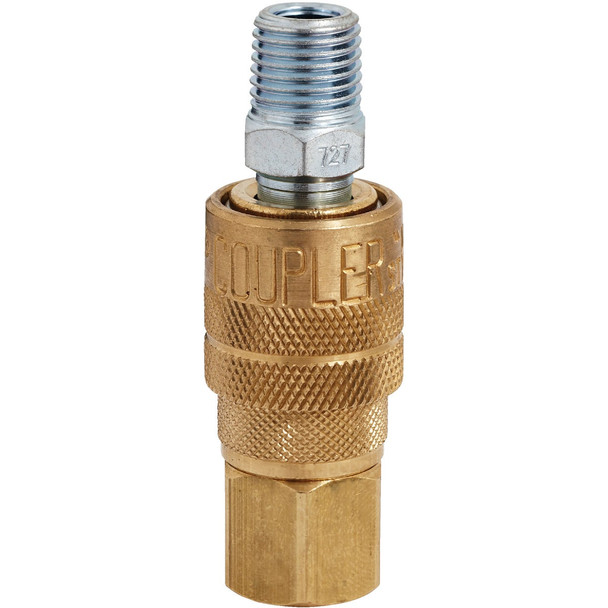 Milton 1/4 In. M-Style Coupler and Plug S-711