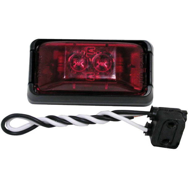 Peterson Rectangle Red Clearance Light V153KR