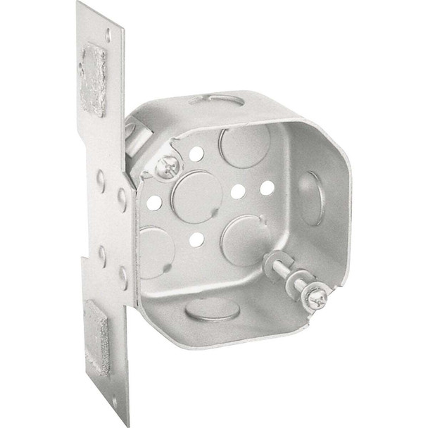 Southwire 4 In. W. 21 Cu. In. Octagon Ceiling Fan Box 54171-FAN-UPC