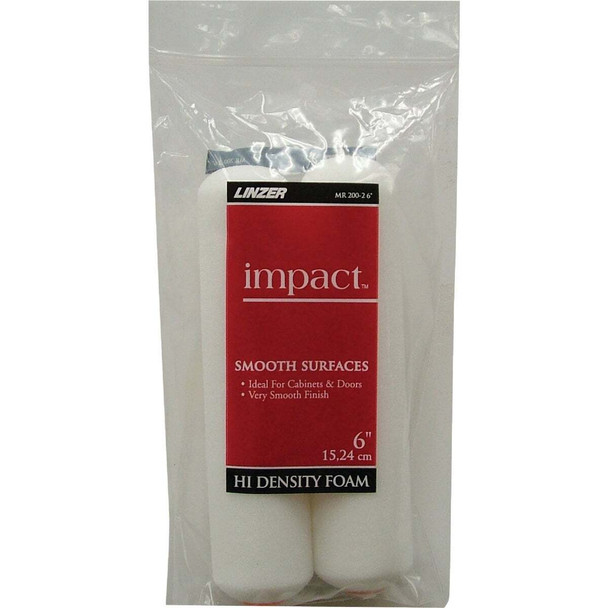 Linzer Impact Mini 6 In. x 3/8 In. Foam Roller Cover (2-Pack) MR 200-2 0600