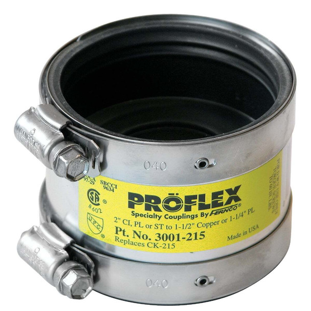 Fernco 2x2 Shielded Coupling P3001-22