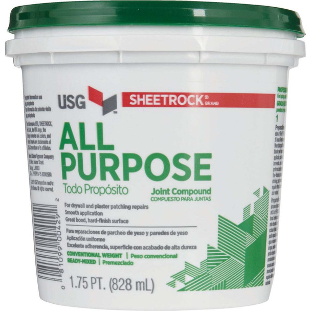 Sheetrock 1.75 Pt. Pre-Mixed All-Purpose Drywall Joint Compound 380270