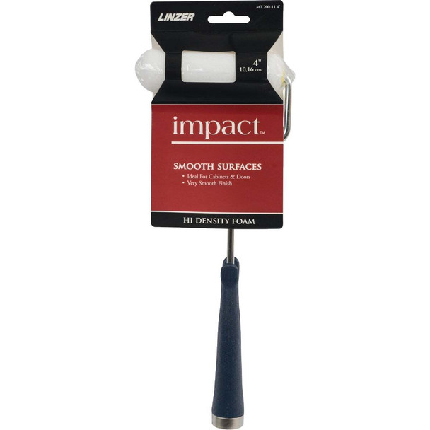 Linzer Impact 4 In. x 11 In. Mini Foam Roller Cover & Frame MT 200-11 0400