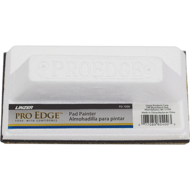 Linzer Pro Edge 3 In. x 5.5 In. Foam Handle Disposable Pad Painter PD 7006