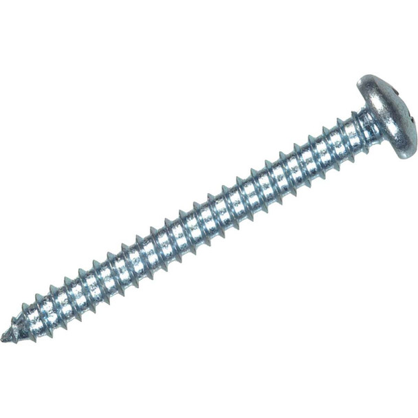 Hillman #8 x 1/2 In. Phillips Pan Head Zinc Sheet Metal Screw (20-Count) 5445