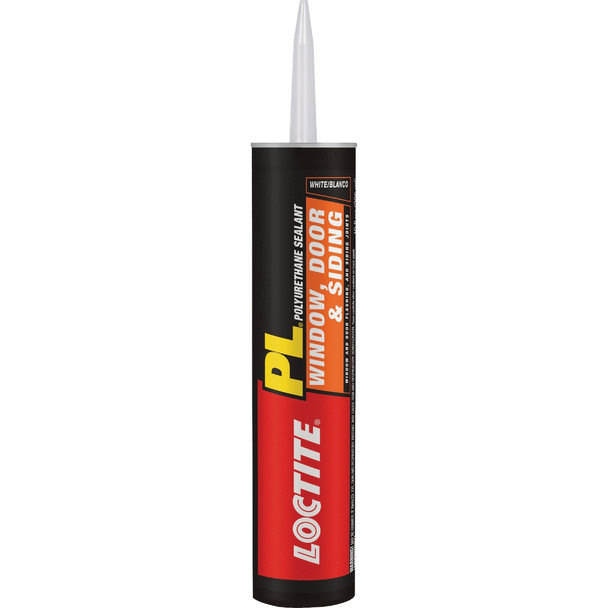 Loctite PL S40 10 Oz. Polyurethane Window, Door, & Siding Sealant, White 1618182