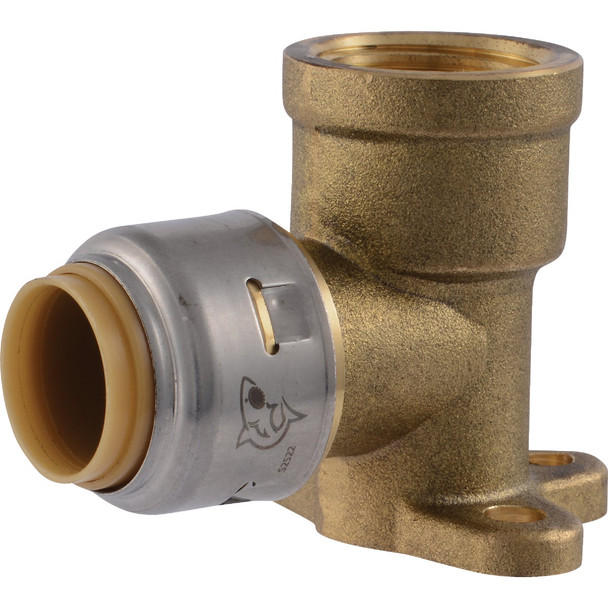SHARKBITE 1/2" Push Drop Ear Elbow UR334A