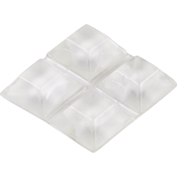 Do it 1/2 In. Square Opaque Furniture Bumpers (9-Count) 227285