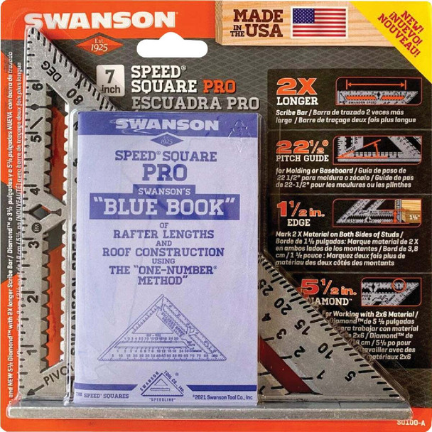 Swanson Speed Square Pro Rafter Square S0100-AC