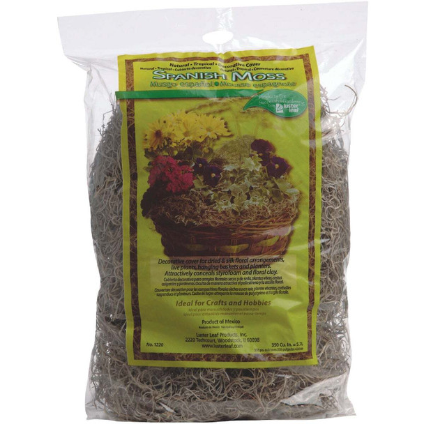 Luster Leaf 350 Cu. In. Tan Spanish Moss 1220