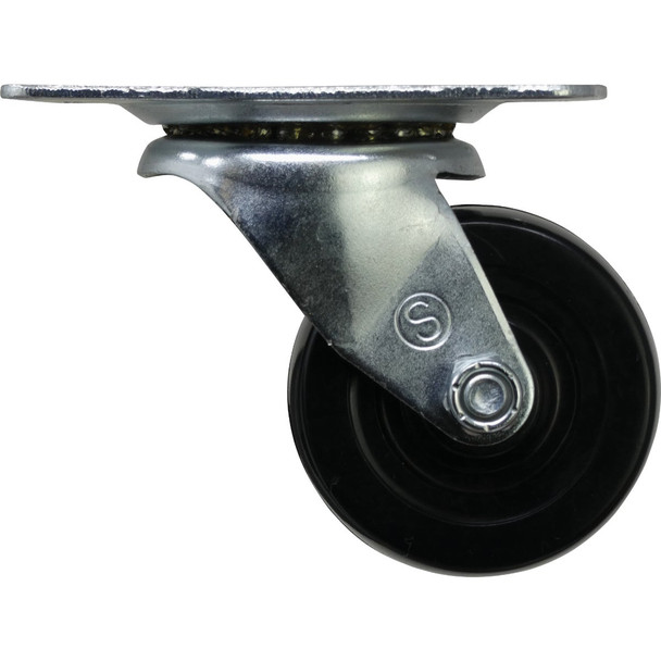 Shepherd Hardware 2 In. General-Duty Soft Rubber Swivel Plate Caster 9477