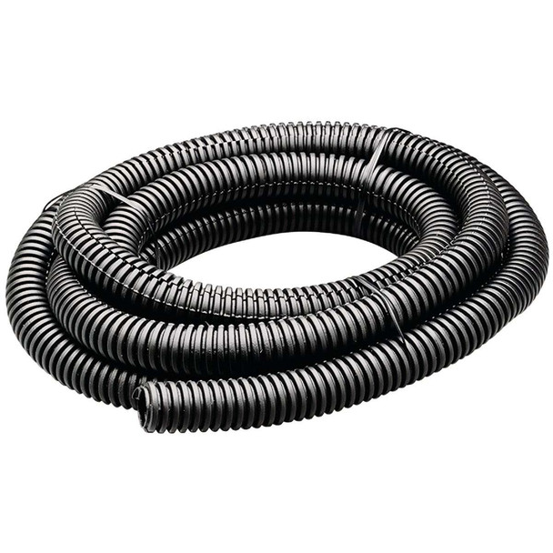 Gardner Bender 1/2 In. Dia. x 7 Ft. L. Polyethylene Black Split Flex Tubing