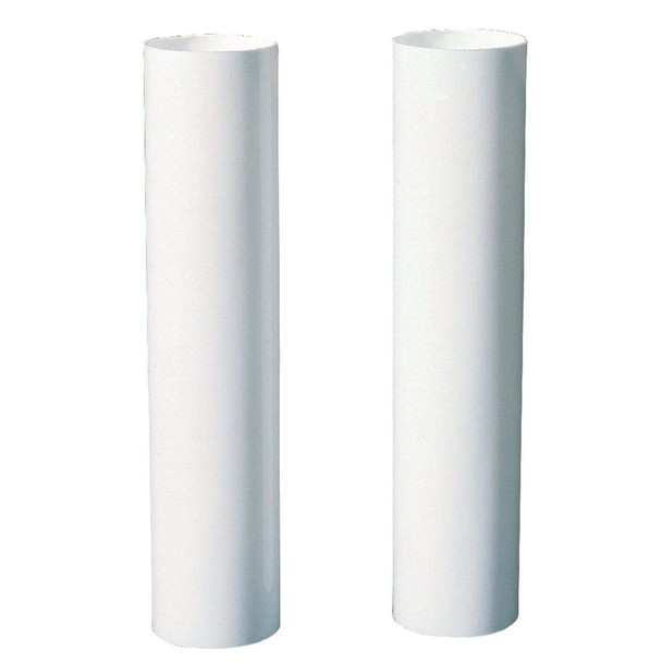 Westingouse White Candelabra Base Plastic Lamp Socket Cover (2-Pack) 70370