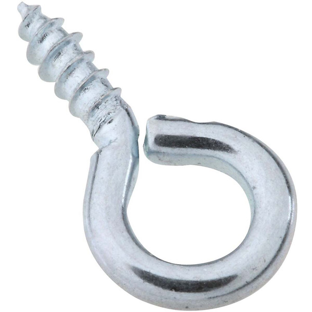 National Hardware #216 17/32 In. Zinc Small Screw Eye (14-Count) N118-356