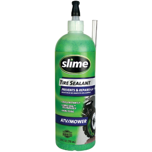 Slime ATV & Mower Tubeless 24 Oz. Tire Sealant 10008