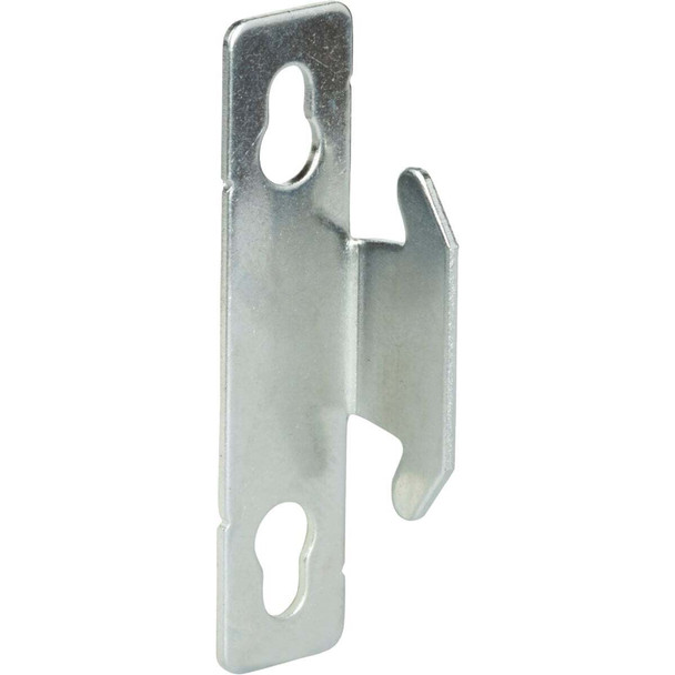 Kenney Single Silver Curtain Rod Bracket (2-Pack) KN851NP