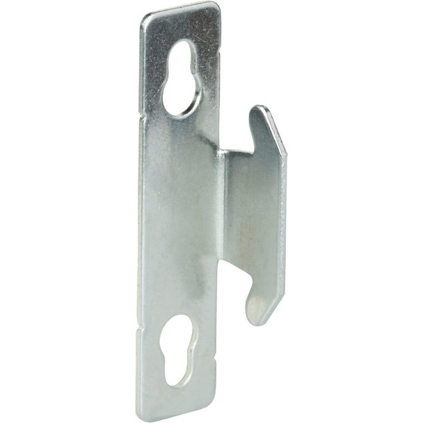 Kenney Single Silver Curtain Rod Bracket (2-Pack) KN851NP
