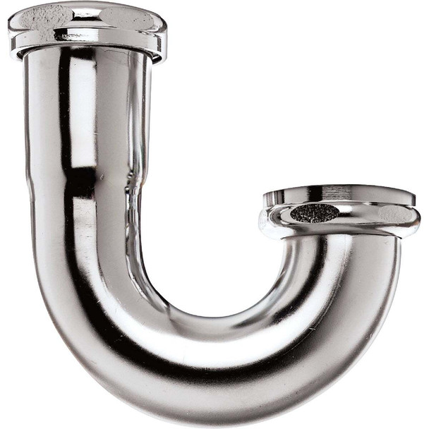 Keeney 1-1/4 In. Chrome Plated Brass J-Bend 10487K