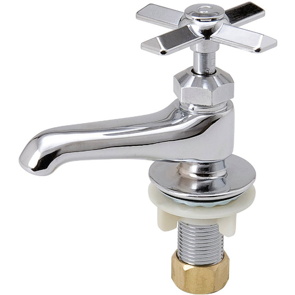 B&K Chrome 1.2 GPM Standard Single Hole Basin Faucet 120-003NLA
