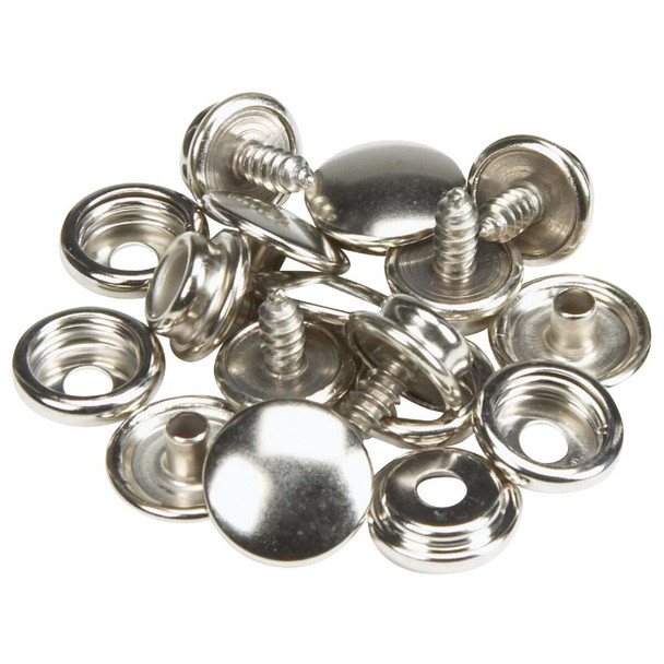 Lord & Hodge Metal Snap Fastener Refill for Canvas to Hard Surface (6 Ct.) 1110A
