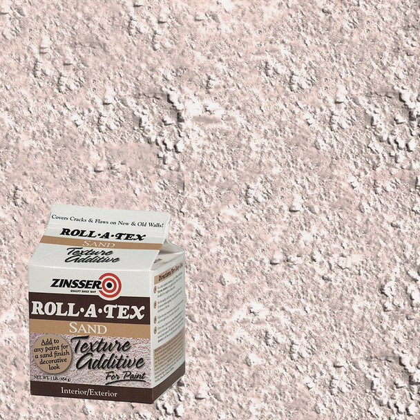Zinsser Roll-A-Tex Sand Finish Texture Paint Additive, 1 Lb. 22616