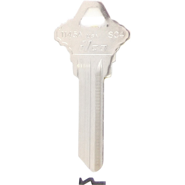 ILCO Schlage Nickel Plated House Key, SC4 / 1145A (10-Pack) IAL4425300B