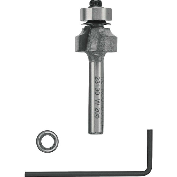 Vermont American Carbide Tip 1/8 In. Roundover Bit 23130