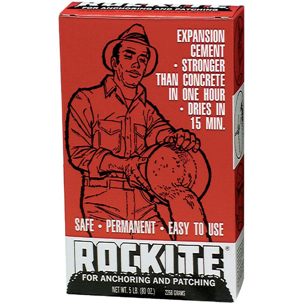 Rockite 5 Lb Box Hydraulic Cement 10006