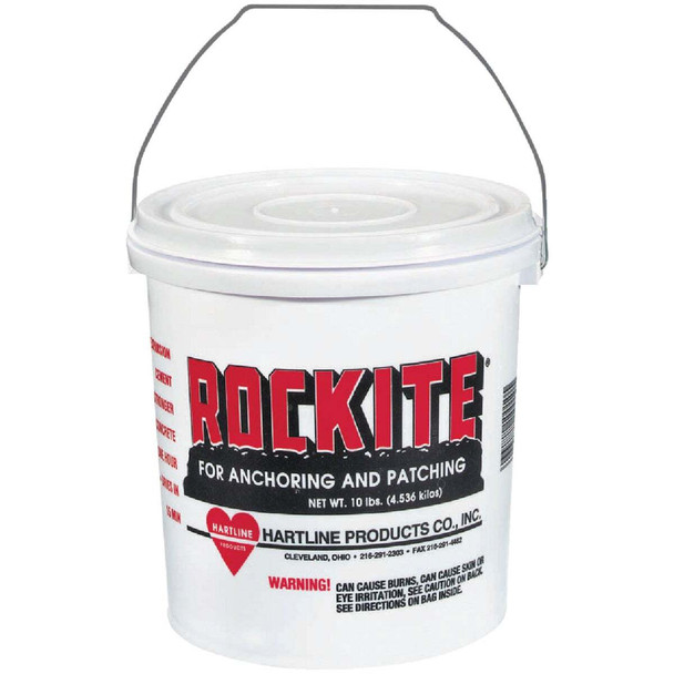 Rockite 10 Lb Plastic Pail Hydraulic Cement 10010