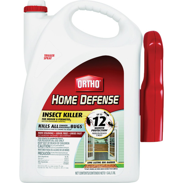 Ortho Home Defense 1 Gal. Trigger Spray Indoor & Perimeter Insect Killer 0220810
