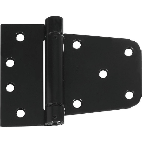 National Hardware 3-1/2 In. Black Heavy-Duty Spring Gate Hinge N342-774