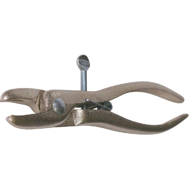 Decker Nickel-Plated Cast Malleable Iron Hog Ring Pliers with Spring R2