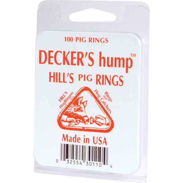Decker Hill's Steel Pig Ring (100-Pack) #1