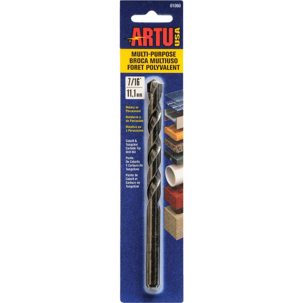 ARTU 7/16 In. Cobalt General Purpose Drill Bit 01060
