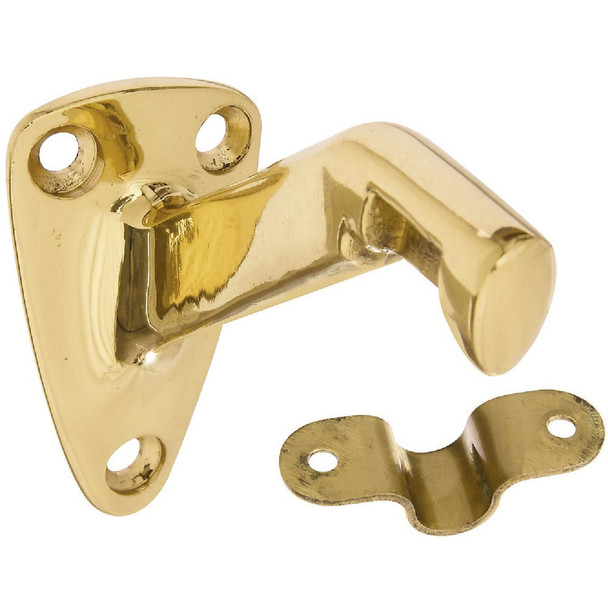 National Hardware Gallery Series Solid Brass Handrail Bracket N216-168