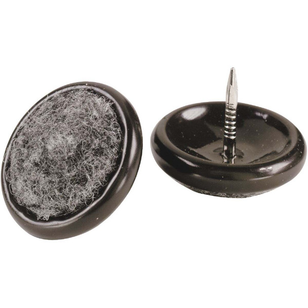 Do it 1-1/4 In. Round Nail on Furniture Glide (4-Pack) 210137
