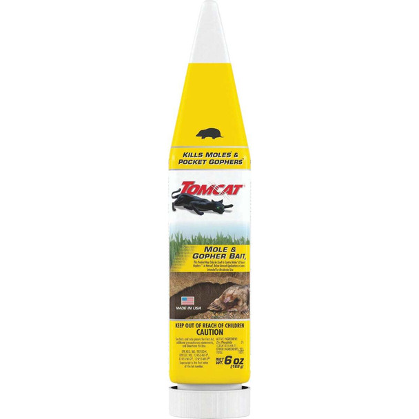 TOMCAT 6 Oz. Mole & Gopher Bait Killer 0372210