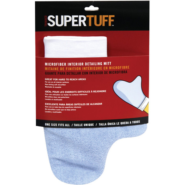Trimaco Supertuff Microfiber Interior Detailing Mitt 10904