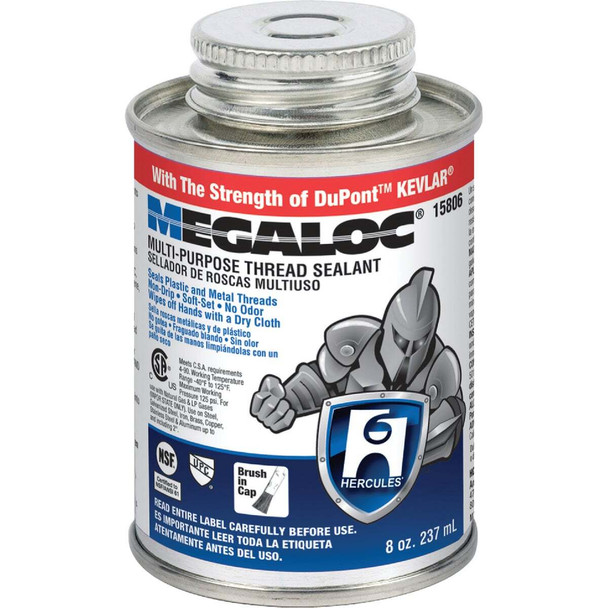 Hercules Megaloc 8 Oz. Multi-Purpose Thread Sealant 15806
