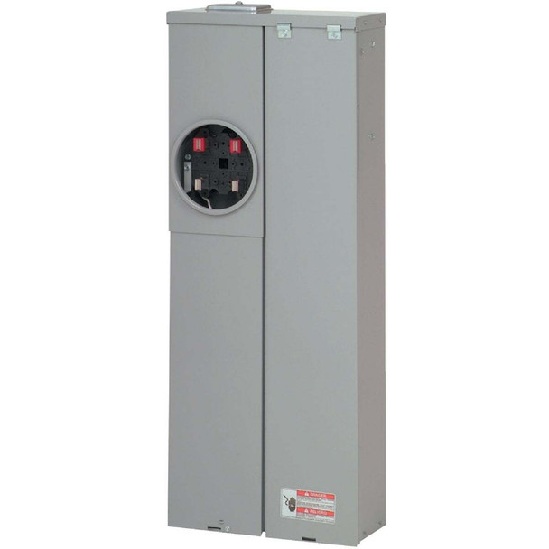 Eaton BR/BD 200A 20-Space 40-Pole Raintight Meter Breaker Panel MBE2040B200BTS