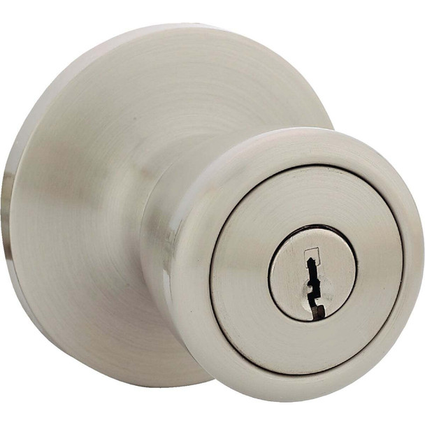 Steel Pro Brushed Nickel Entry Door Knob TRX200B
